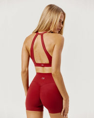 Freedom Scrunch Shorts 5" | Cherry