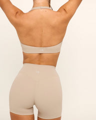 Form Halter Crop | Fawn