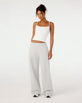 Straight Leg Sweatpants | Snow Marle