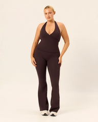 Form Invisible Scrunch Flare Leggings Tall | Espresso