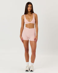 Freedom Scrunch Shorts 4" | Blush