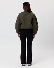 Jersey Flare Pants | Black