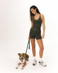 Fade Crossover Shorts 5" | Deep Olive