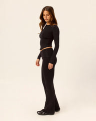 Form Lite Long Sleeve Top | Black