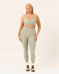 Serenity Invisible Scrunch Leggings | Sage