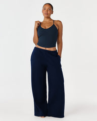 Straight Leg Sweatpants | Navy