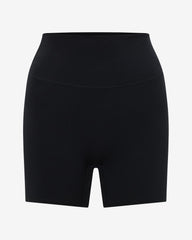 Serenity Scrunch Shorts 5" | Black