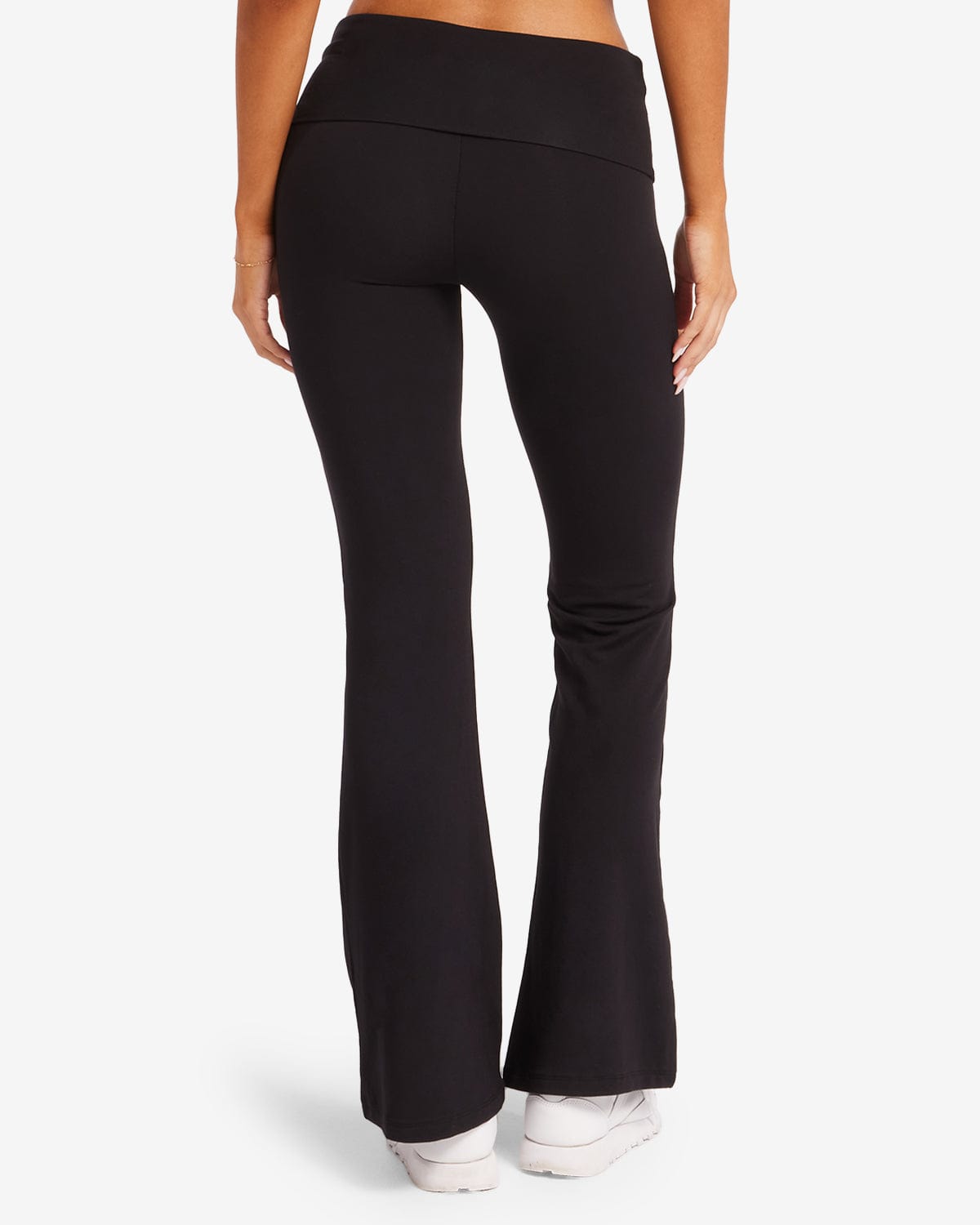 Jersey Flare Pants | Black