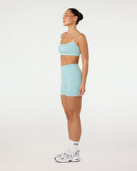 Form Invisible Scrunch Shorts 5" | Aquatic
