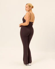 Form Invisible Scrunch Flare Leggings Tall | Espresso