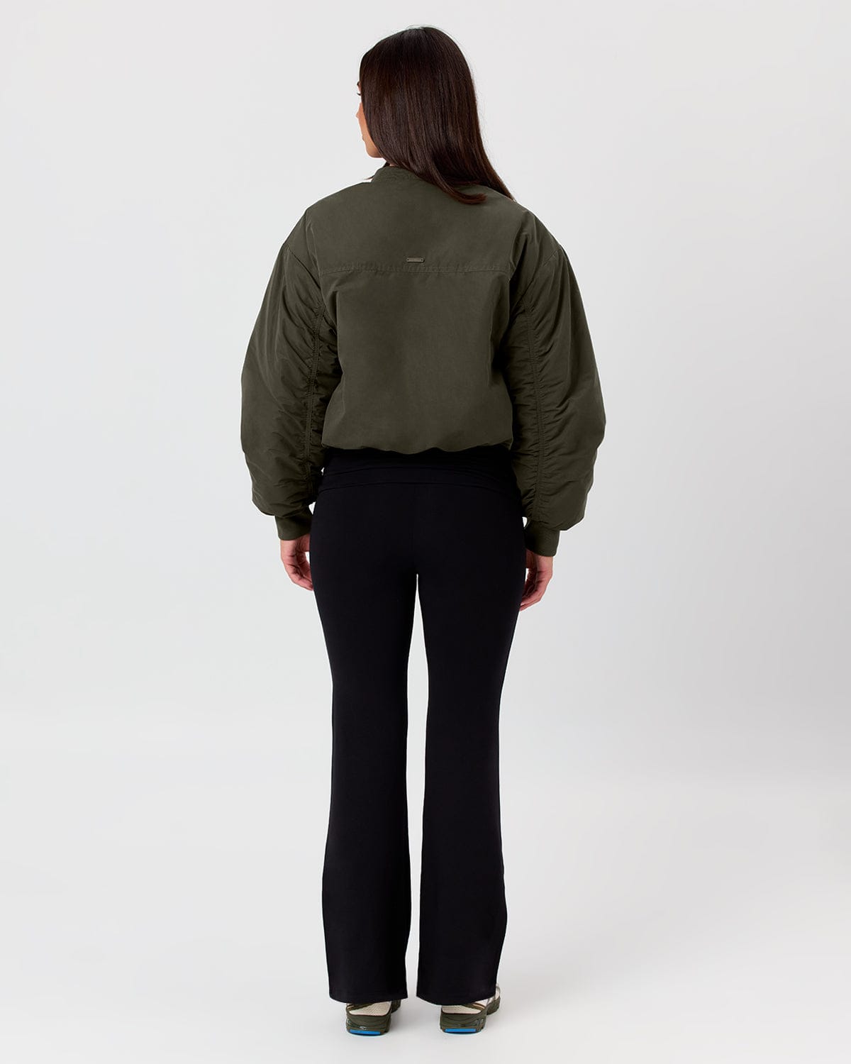 Jersey Flare Pants | Black