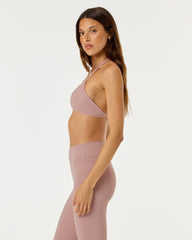 Form Micro Halter V Crop | Rose