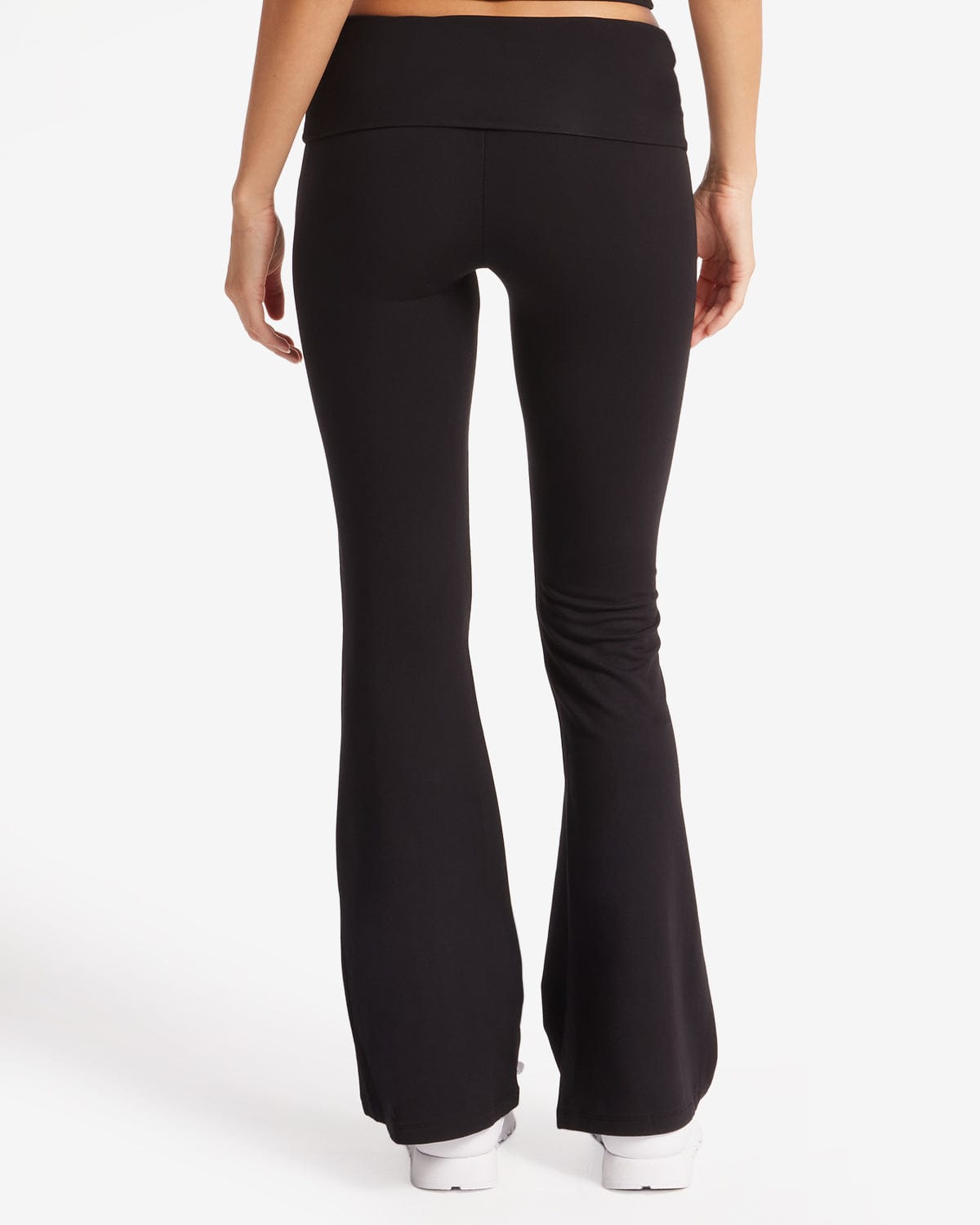 Jersey Flare Pants | Black