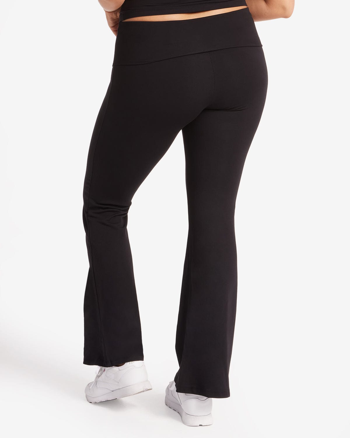 Jersey Flare Pants | Black