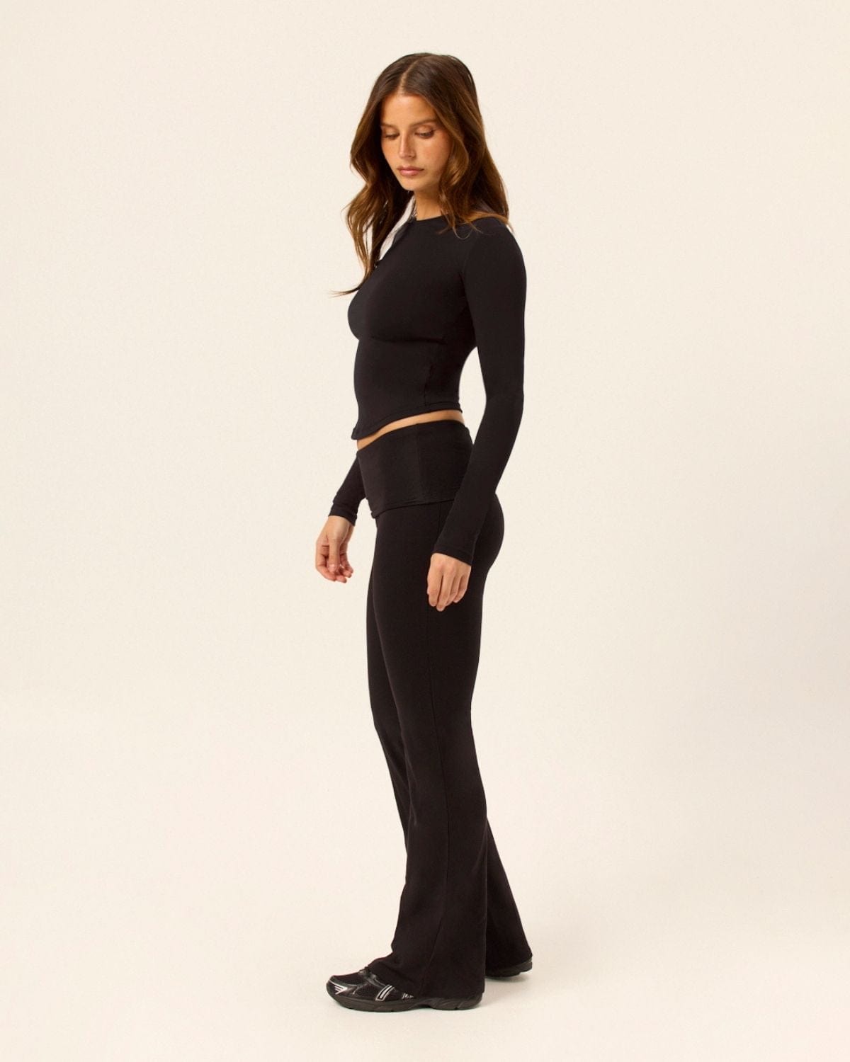 Form Lite Long Sleeve Top | Black
