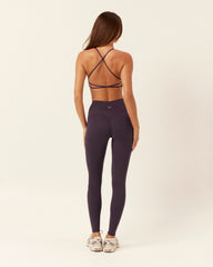 Serenity Invisible Scrunch Leggings | Plum