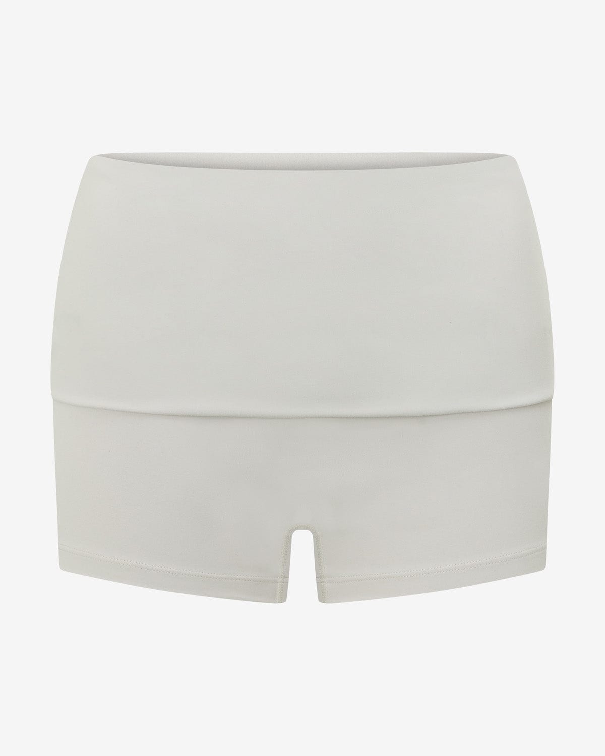 Form Invisible Scrunch Fold Over Shorts 3" | Dusty Grey