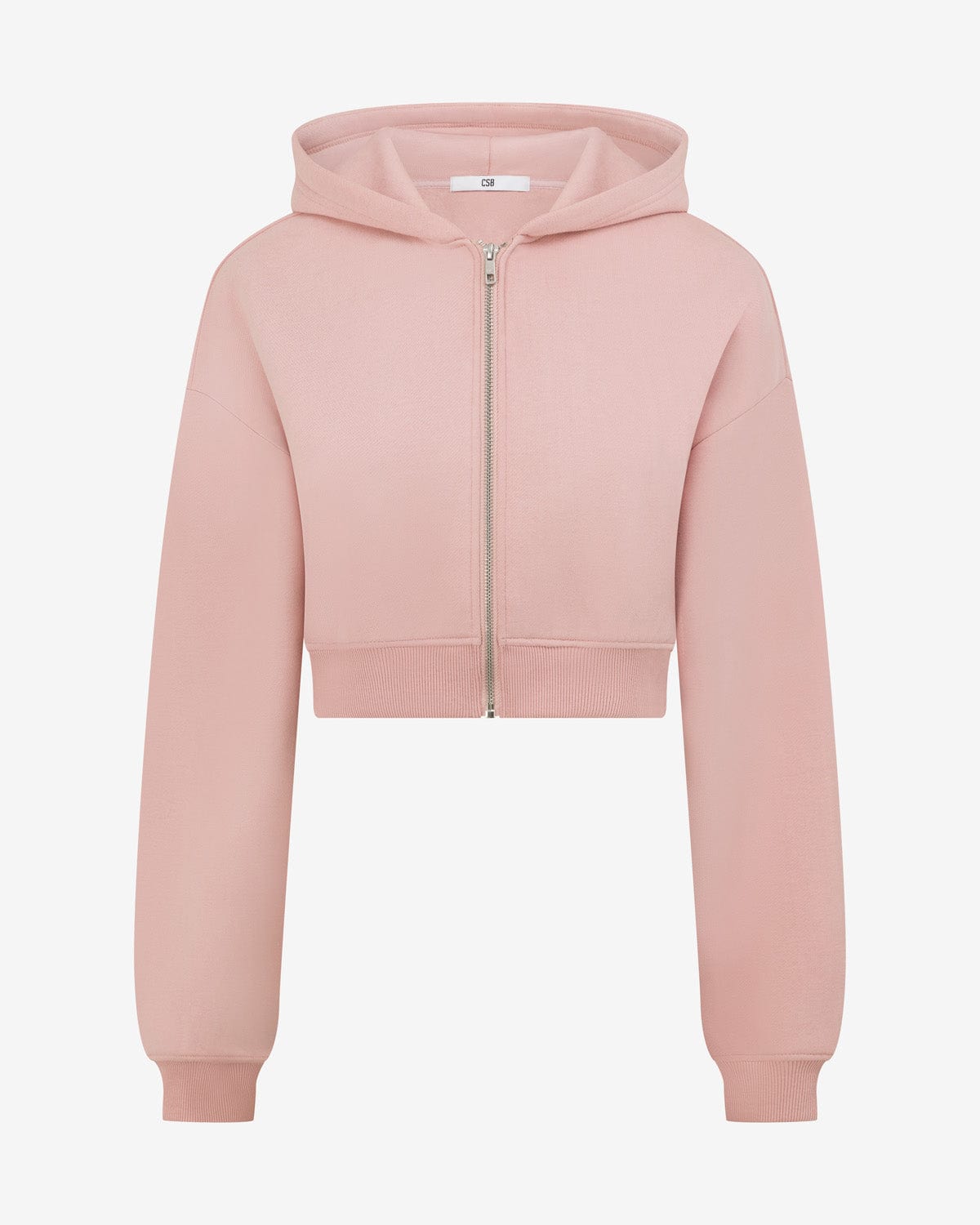 Cropped Hoodie | Dusty Pink