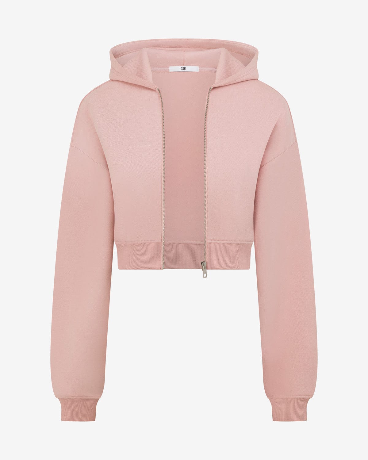 Cropped Hoodie | Dusty Pink
