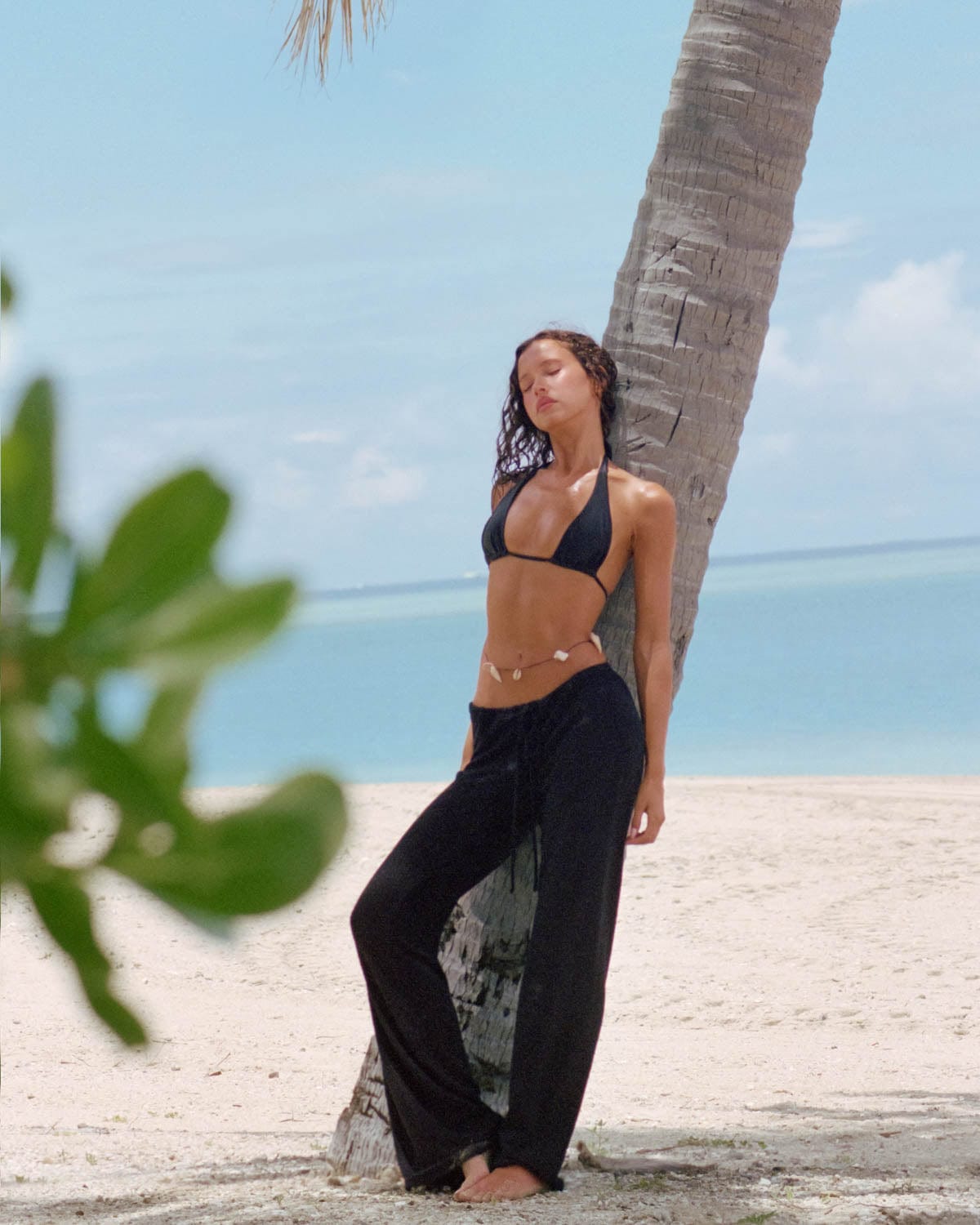 Terry Resort Pants | Black