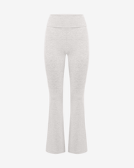 Jersey Flare Pants | Light Grey
