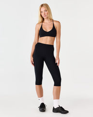 Form Invisible Scrunch Capri Leggings | Black