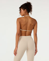 Form Micro Halter V Crop | Fawn