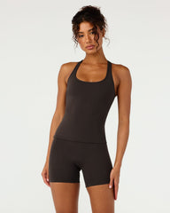 Form Racerback Tank | Grounded Brown