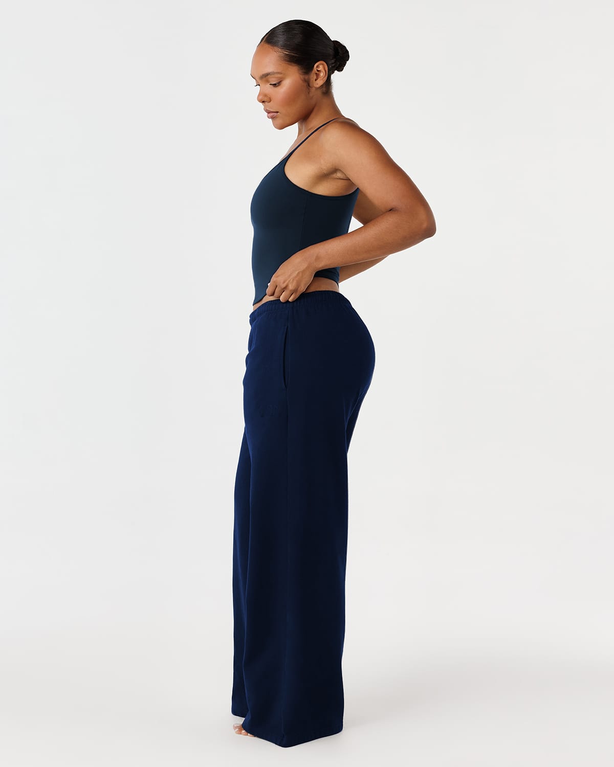 Straight Leg Sweatpants | Navy